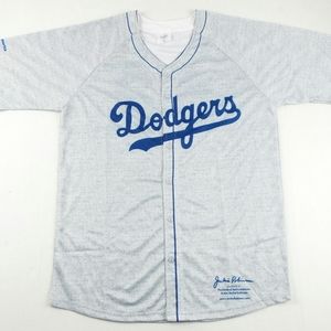 NEW Give Away Los Angeles Dodgers Jackie Robinson Baseball Jersey Size Men's XL